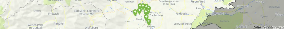 Map view for Pharmacies emergency services nearby Wundschuh (Graz-Umgebung, Steiermark)